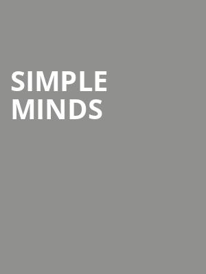 Simple Minds at Liverpool Empire Theatre
